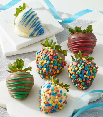 Chocolate Covered Birthday Strawberries