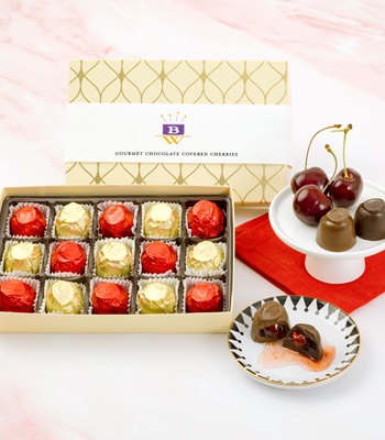 Chocolate Covered Cherries Gift Box