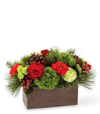 Christmas Floral Centerpiece