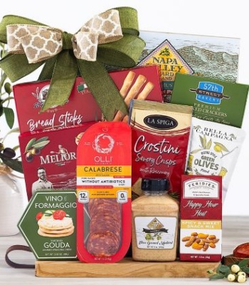Christmas Savory Cutting Board Gift Assortment