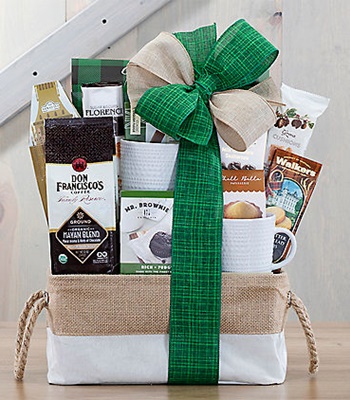 Coffee, Tea and Snack Basket