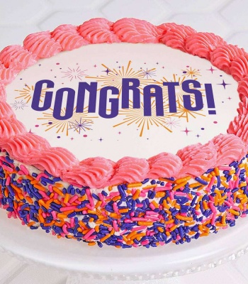 Congratulations Cake