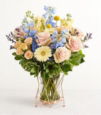 Delphinium Dreams Vase Arrangement