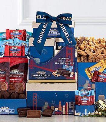 Deluxe Ghirardelli Chocolate Tower