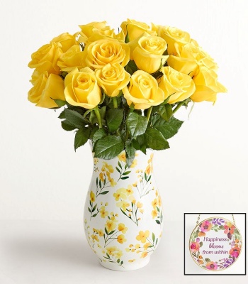 Dozen Yellow Roses