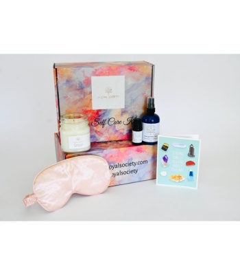 'Dream Queen' Feel Better Gift Box with Mimosa Candle