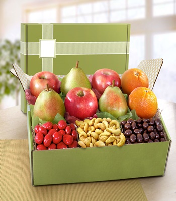 Dried Fruit and Nuts Gift Basket