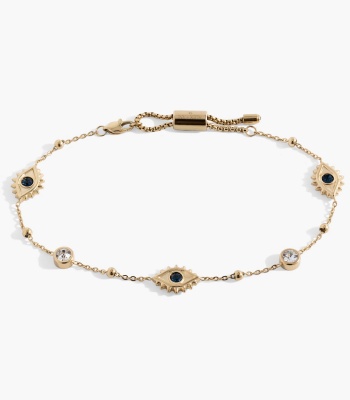 Evil Eye Crystal Anklet