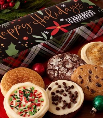 Festive 6-Cookie Gift: Cheesecake, Hot Cocoa & Double Chocolate