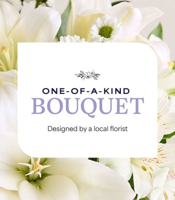 "Florist-Designed Sympathy Bouquet"