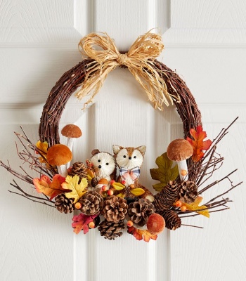 Forest Friends Wreath