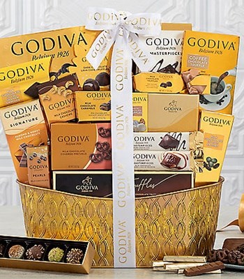 Godiva Chocolate Gift Basket