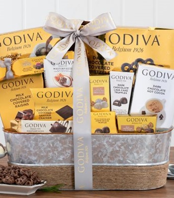 Chocolate Gift Basket - Godiva Collection