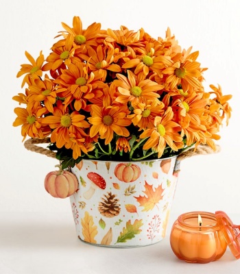 Halloween Flower Arrangement