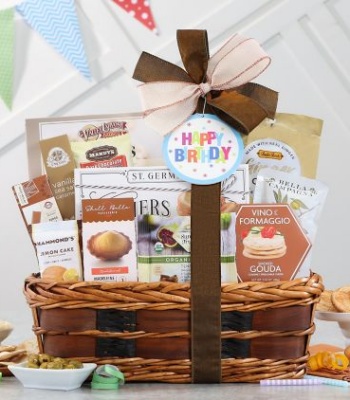 Happy Birthday Bon Appetit Gift Basket