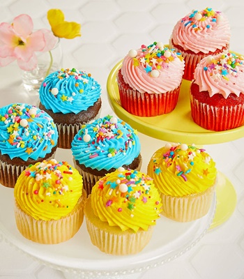 Happy Birthday Celebration Cupcakes 9pc