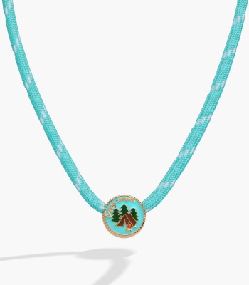 Happy Camper Corded Necklace