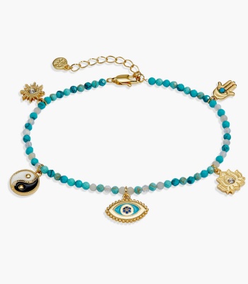 Healing Stone Charm Anklet