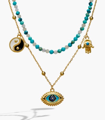 Healing Stone Charm Necklace
