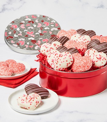 Heart-Shaped Cookie Tin