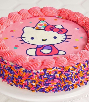 Hello Kitty Birthday Cake
