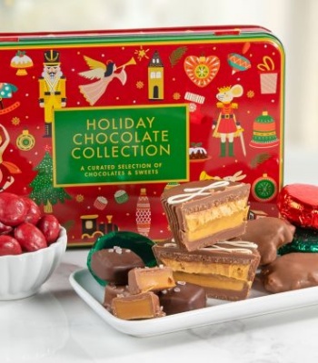 Holiday Chocolate Collection Tin