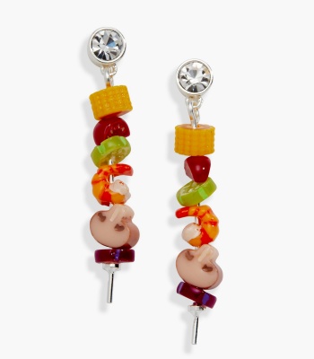 Hot Grill Summer Skewer Drop Earrings