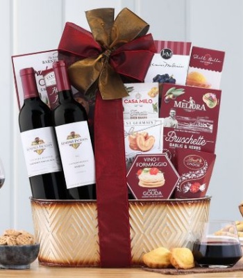 Kendall-Jackson Red Wine Duet Gift Basket