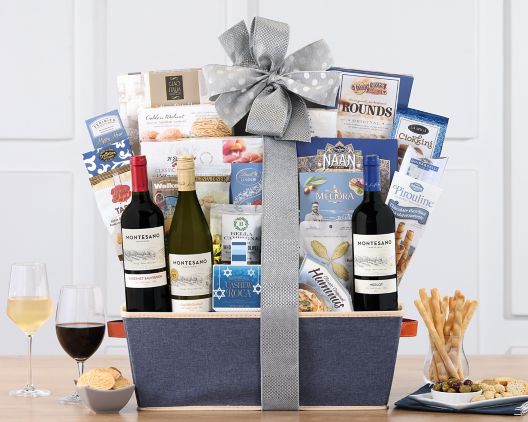 Kosher Trio Wine Basket