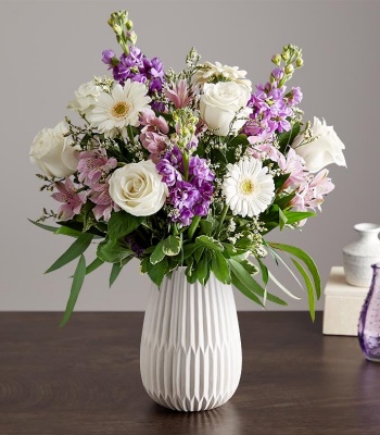 Lavender & White 'Treasured Memories' Bouquet