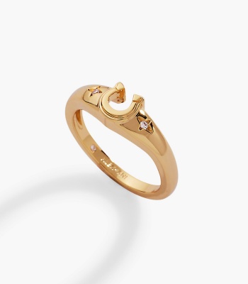 Lucky Horseshoe Ring