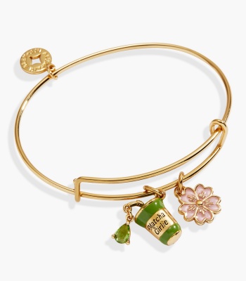 'Matcha Girlie' Charm Bangle