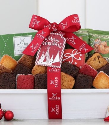 Merry Christmas Bakery Gift Basket