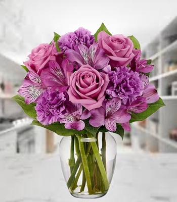 Purple Flower Bouquet
