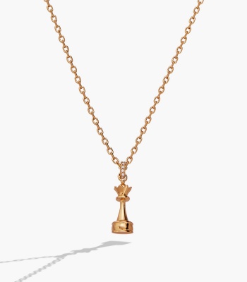 'Most Powerful' Queen Chess Piece Pendant