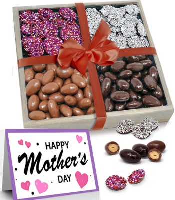 Mother's Day Almond and Nonpareils Gift Tray