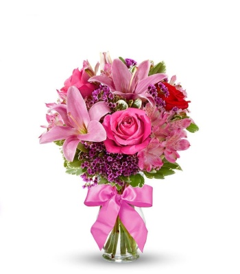 Mother's Day Rose and Lily Bouquet