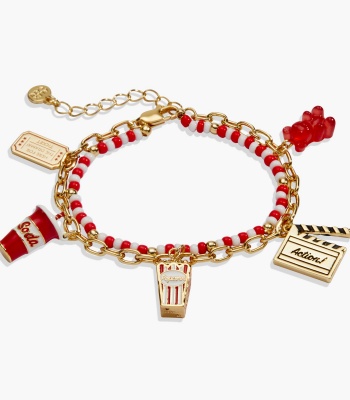 Movie Multi-Strand Charm Bracelet