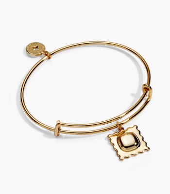 Pasta Girl 'Anything Is Pastable' Ravioli Charm Bangle