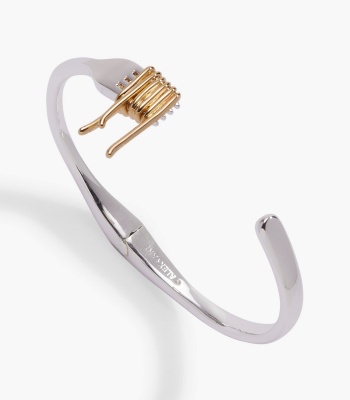 Pasta Girl Spaghetti Fork Cuff