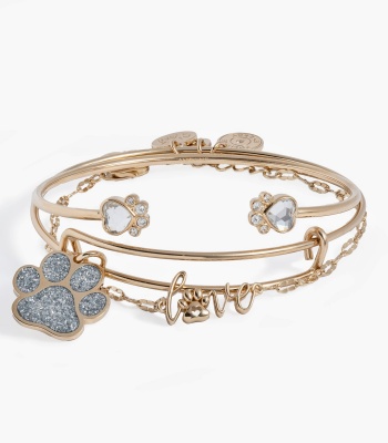 'Paws of Love' Bracelet Set of 3
