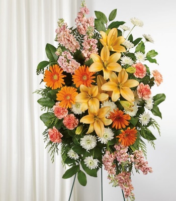 Peaceful Sympathy Standing Spray