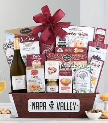 Premium Gourmet Chardonnay & Treats Collection