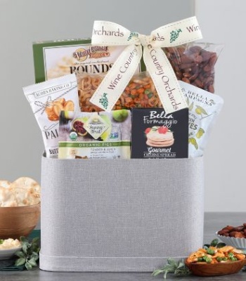 Premium Nuts, Cheese & Dried Fruit Gift Assortment