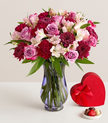 Romantic Flower Bouquet - Mix Blooms