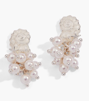 Salt + Sea Pearl Statement Earrings