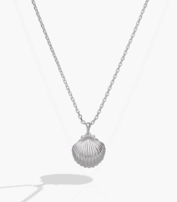 Salt + Sea 'Seashells Are Love Letters In The Sand' Seashell Locket Pendant