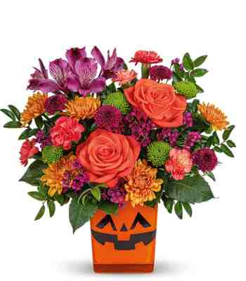 Spooky Halloween Flower Bouquet