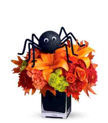 Spooky Halloween Flower