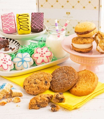 Springtime Cookie and Brownie Snack Box